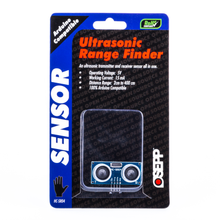Load image into Gallery viewer, OSEPP Ultrasonic Range Finder Sensor Module for Arduino