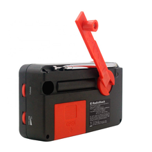 Load image into Gallery viewer, AM/FM Weather Emergency Crank Radio
