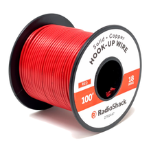 Load image into Gallery viewer, 18 AWG Solid Copper Hook-Up Wire
